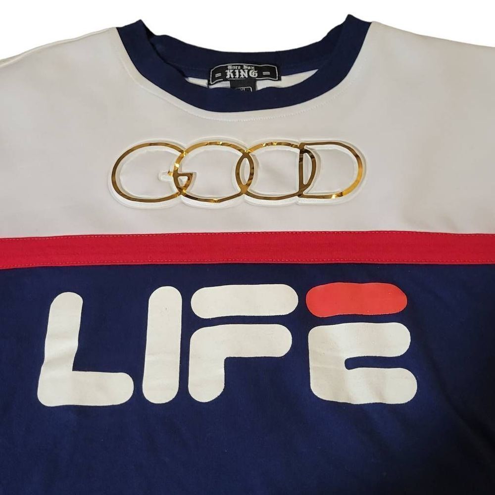 Bare Fox King Shirt Men's Sz XL Good Life Short Sleeve